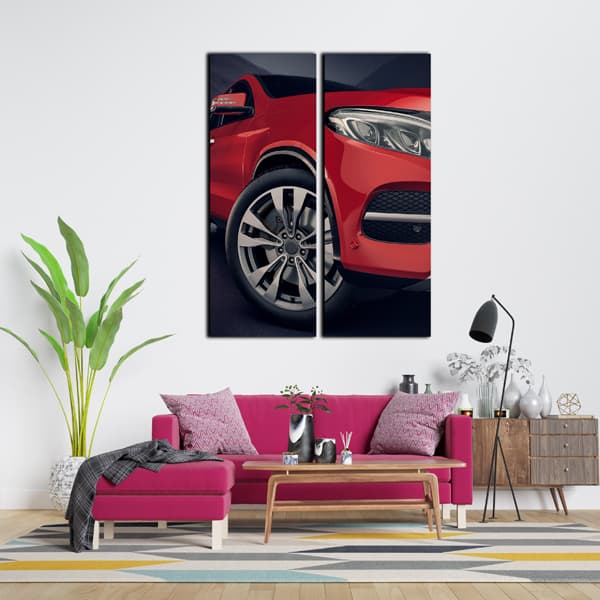 Cars Split canvas