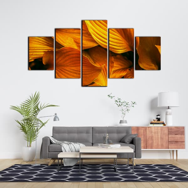 Yellow Flower Split Canvas