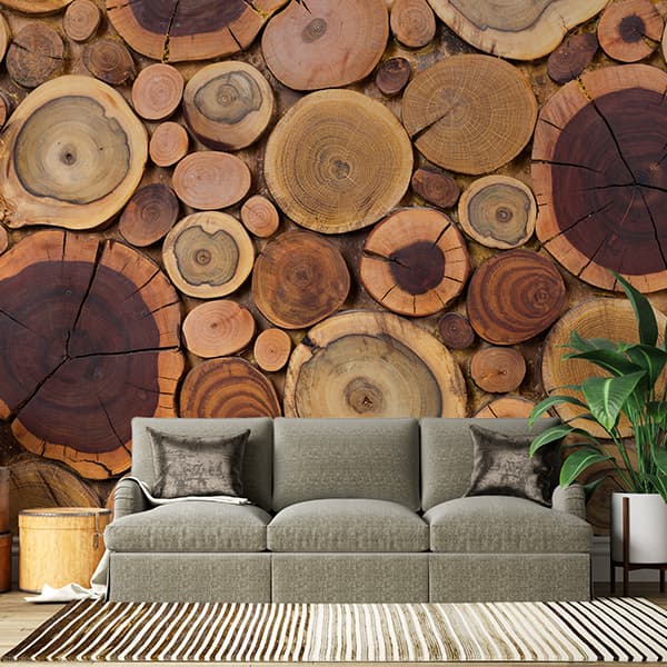 Forest Wood Texture Wallpaper
