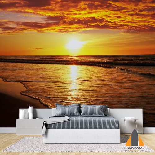Beach Sunset Wallpaper