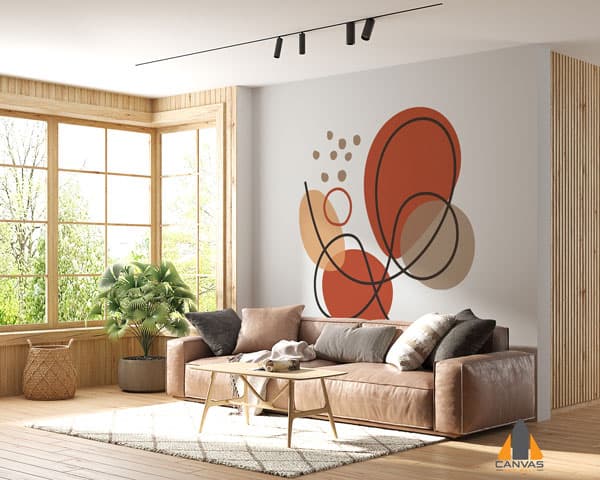 Organic Bohemian Wall Art Wallpaper