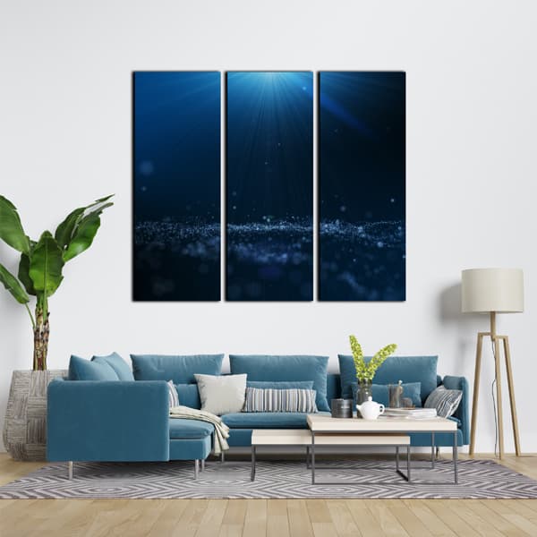 3D Scene Split Canvas