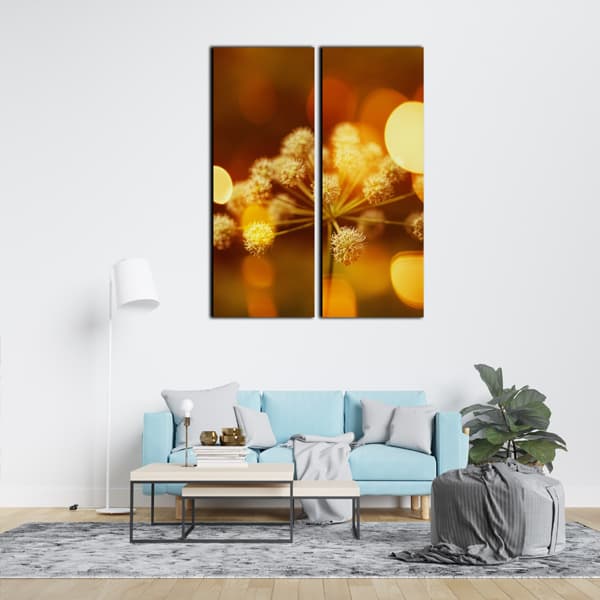 Forest Flower Split Canvas