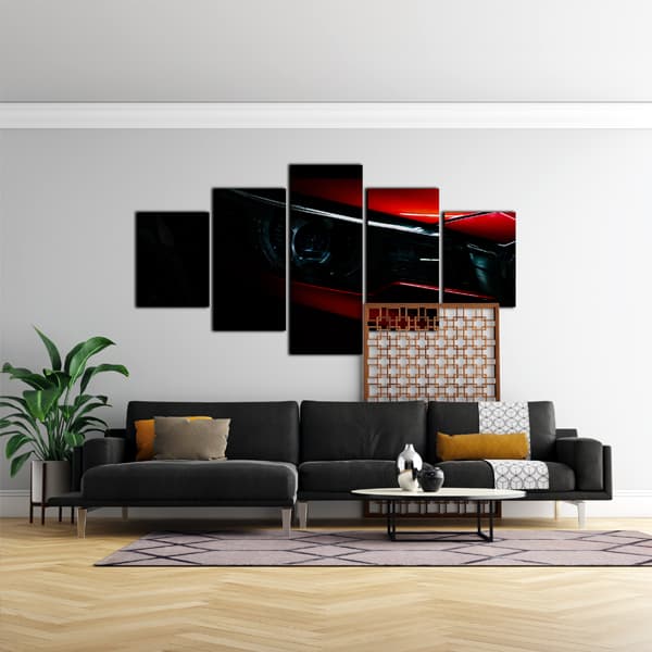 Head Light Split Canvas