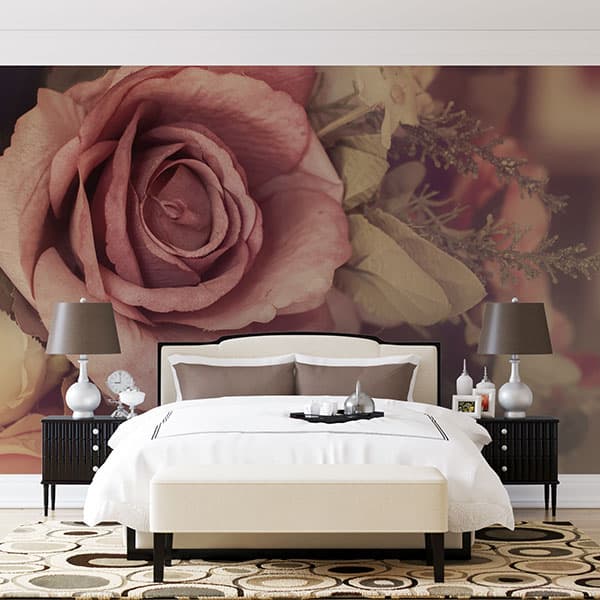 Lily Flowers Bedroom