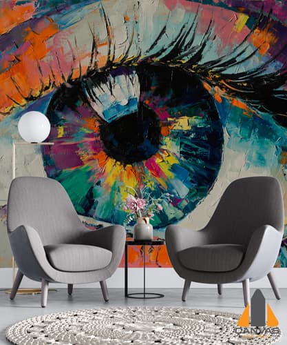 Abstract Eye Wallpaper