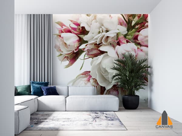 White Flower Blossom Wallpaper