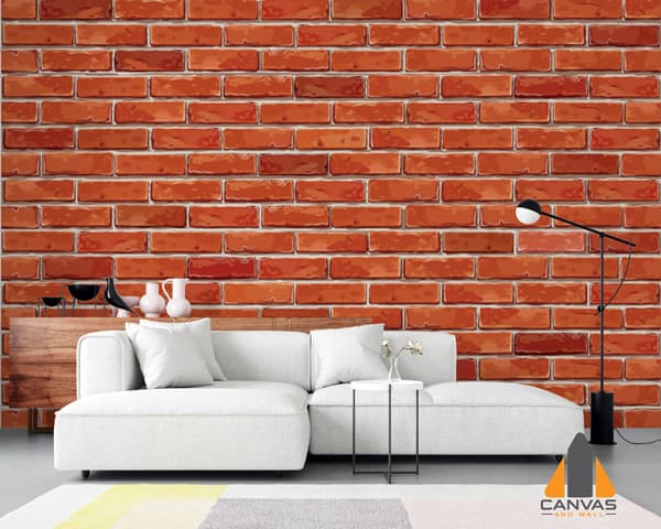 Face Brick Wallpaper