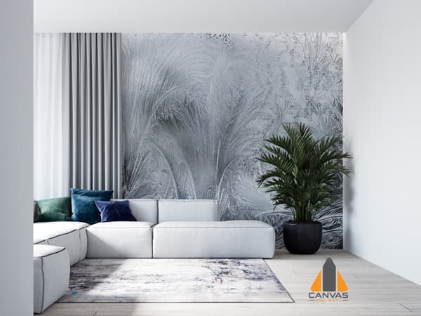 Grey Forest Wallpaper Mural