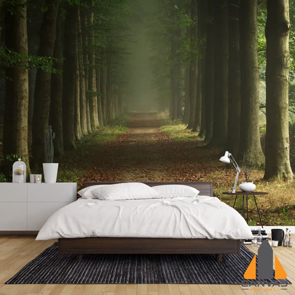 Forest Road Wallpaper