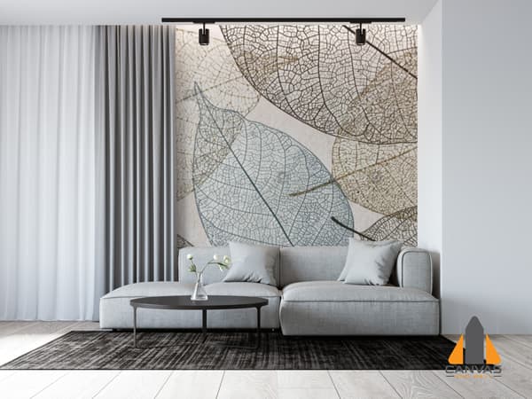 Abstract Leaves Wallpaper