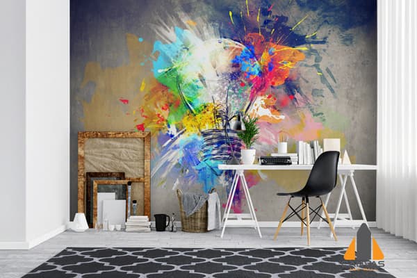 Bright Spark Abstract Wallpaper