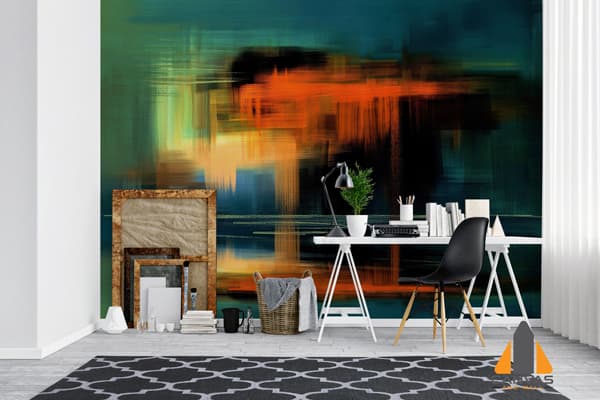 Multi Color Abstract Wallpaper