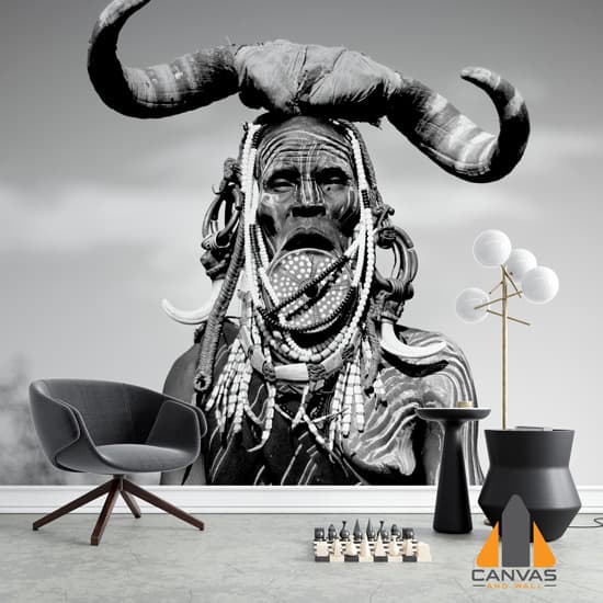 Mursi Woman Wallpaper