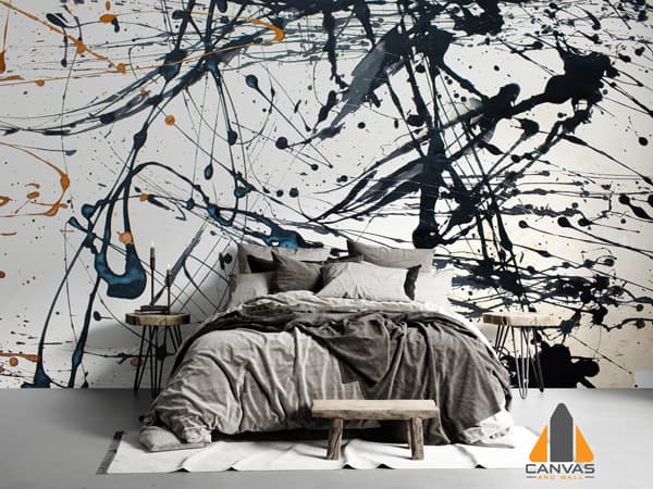 Splattered Paint Wallpaper Mural