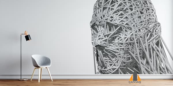 3d Cyborg Face Wallpaper