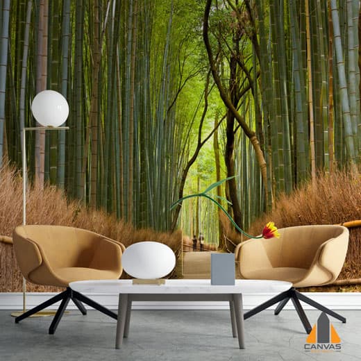 Bamboo Forest on Wallpaper