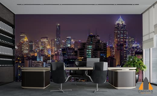 Johannesburg Night Cityscape Wallpaper