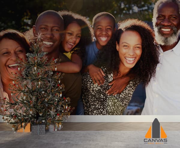 African Family with 3 Generations