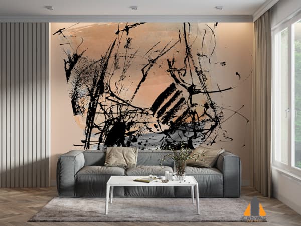 Gestural Abstract Painting
