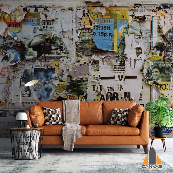 Newspaper Wall