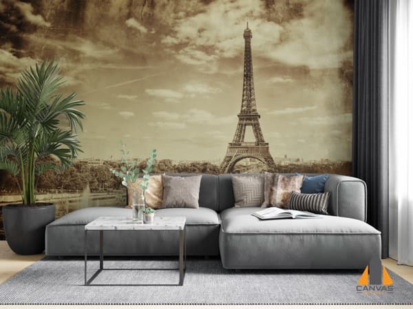 Paris tower Vintage Sepia