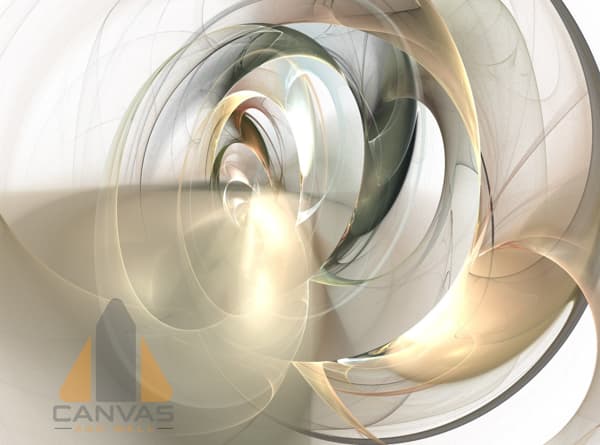 digital fractal on white background Full Image