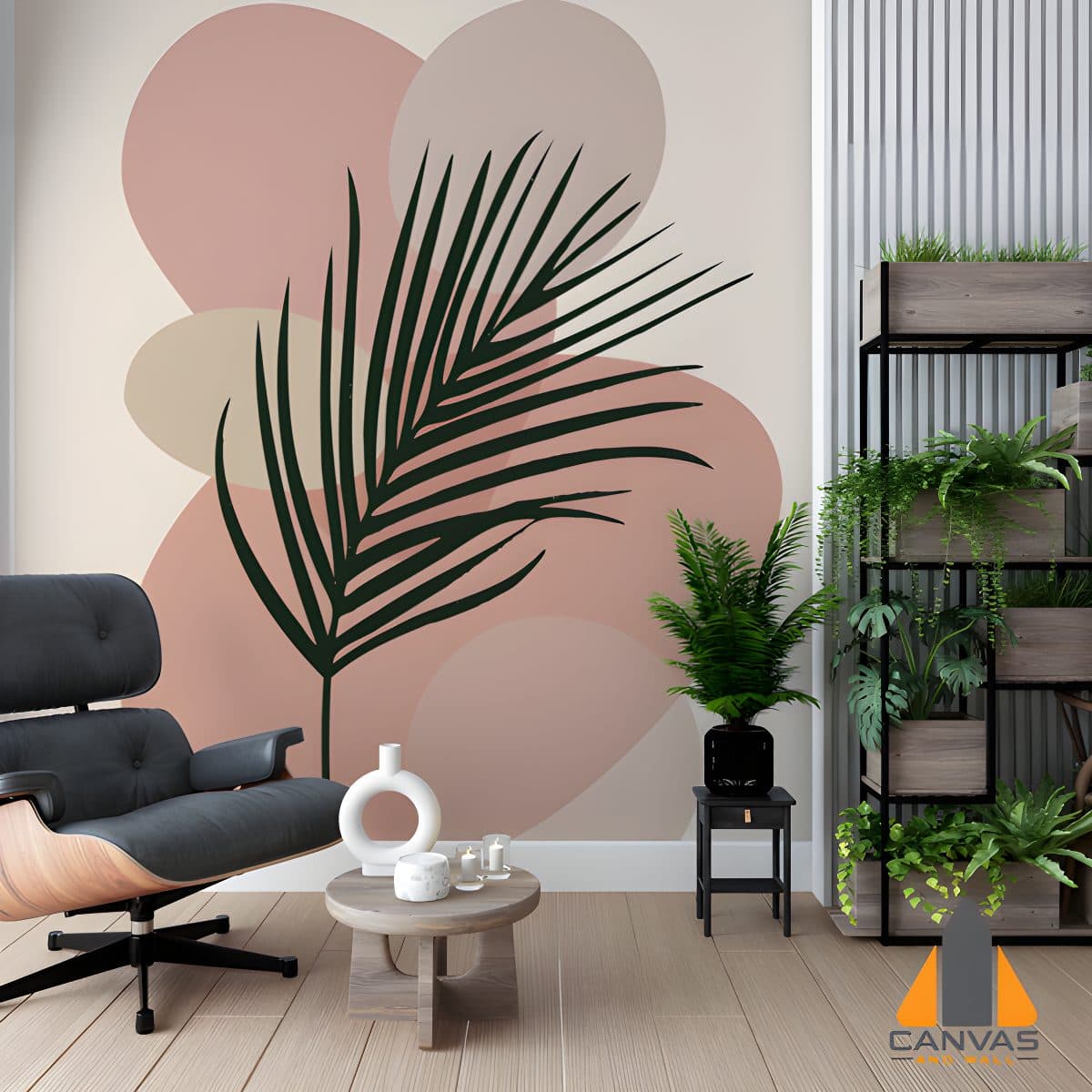 Palm Leaf Silhouette