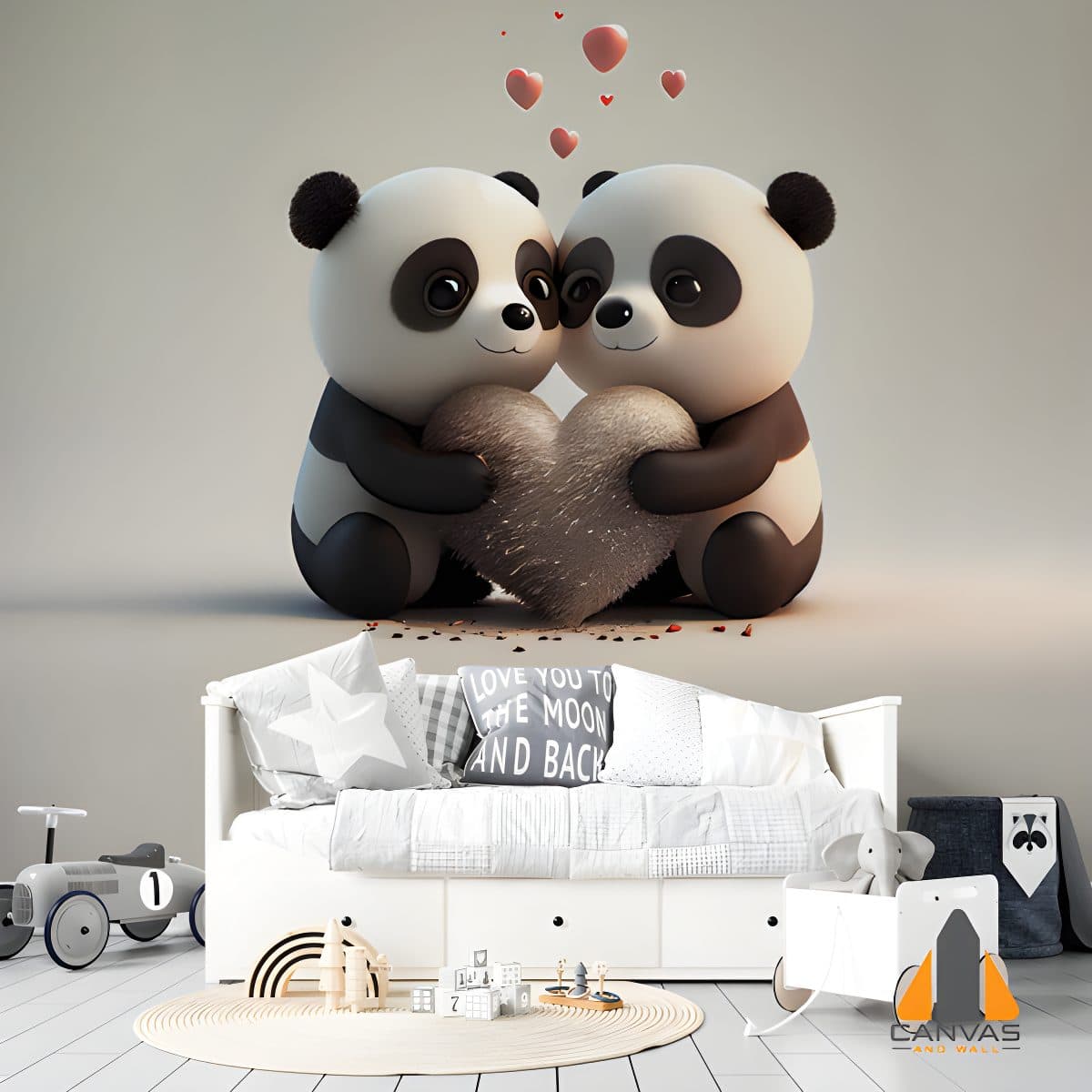 cute-panda-bear-couple-love-with-hearts-3d-render-cartoon-illustration