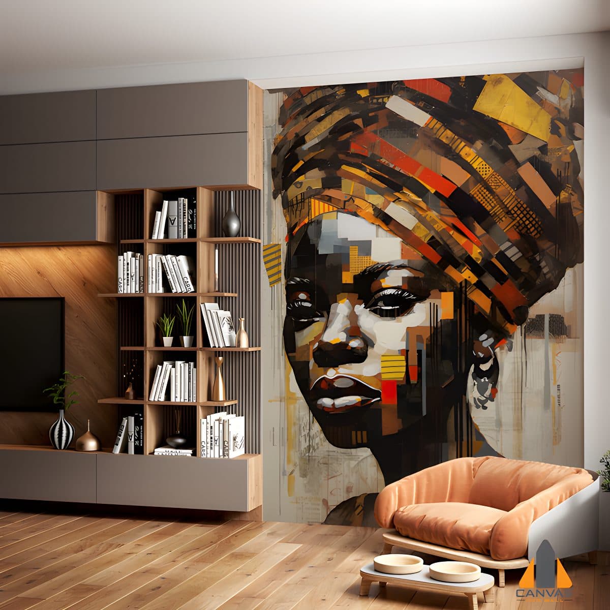 painting-woman-with-turban-her-head-generative-ai-image