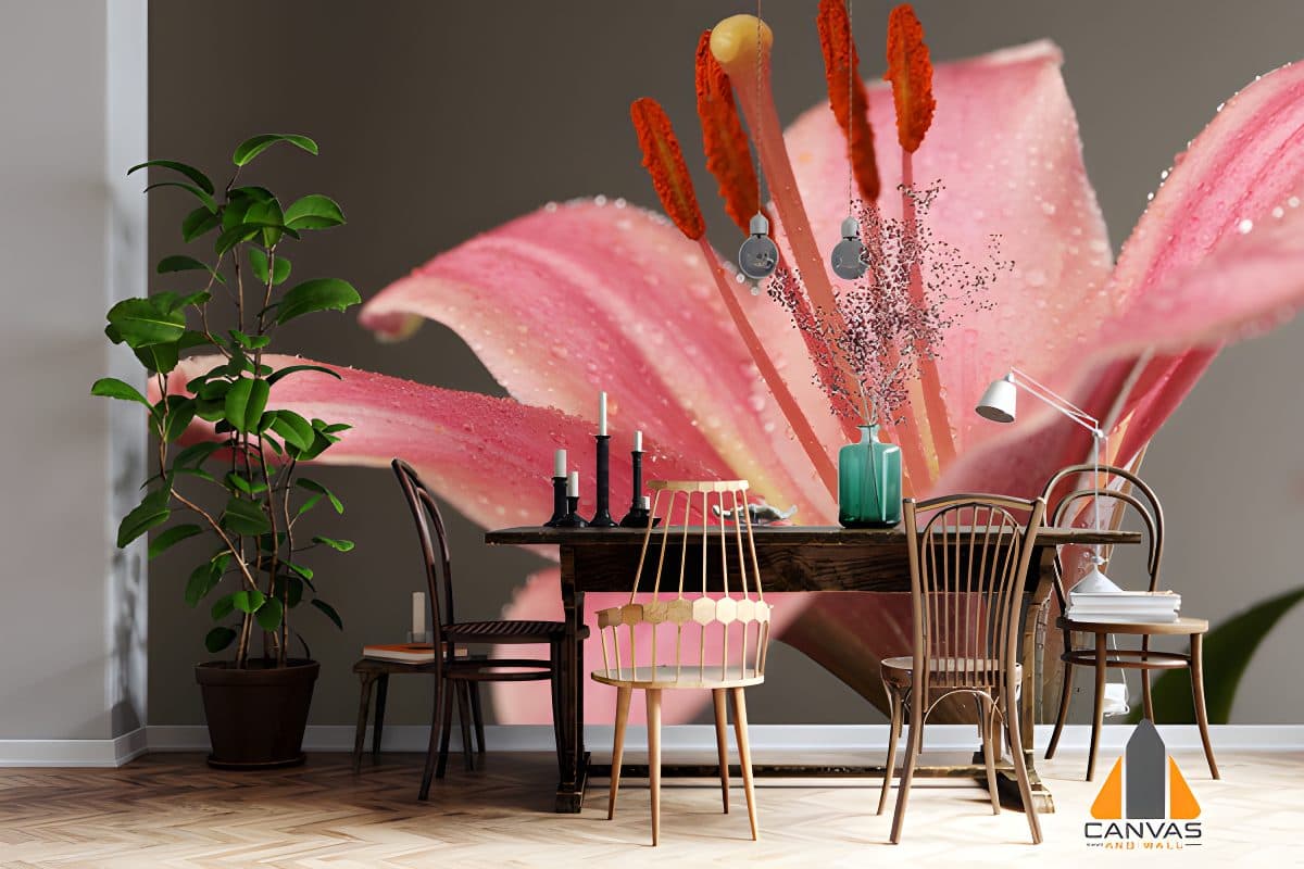Lone Pink Lily