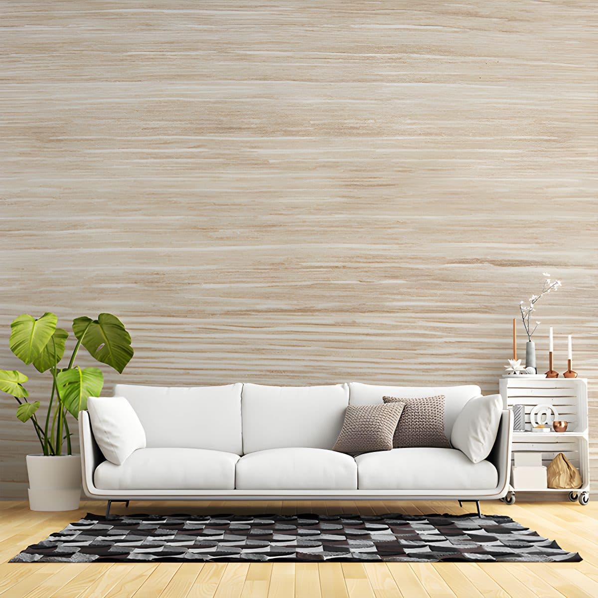 Light Wood Texture Wallpaper