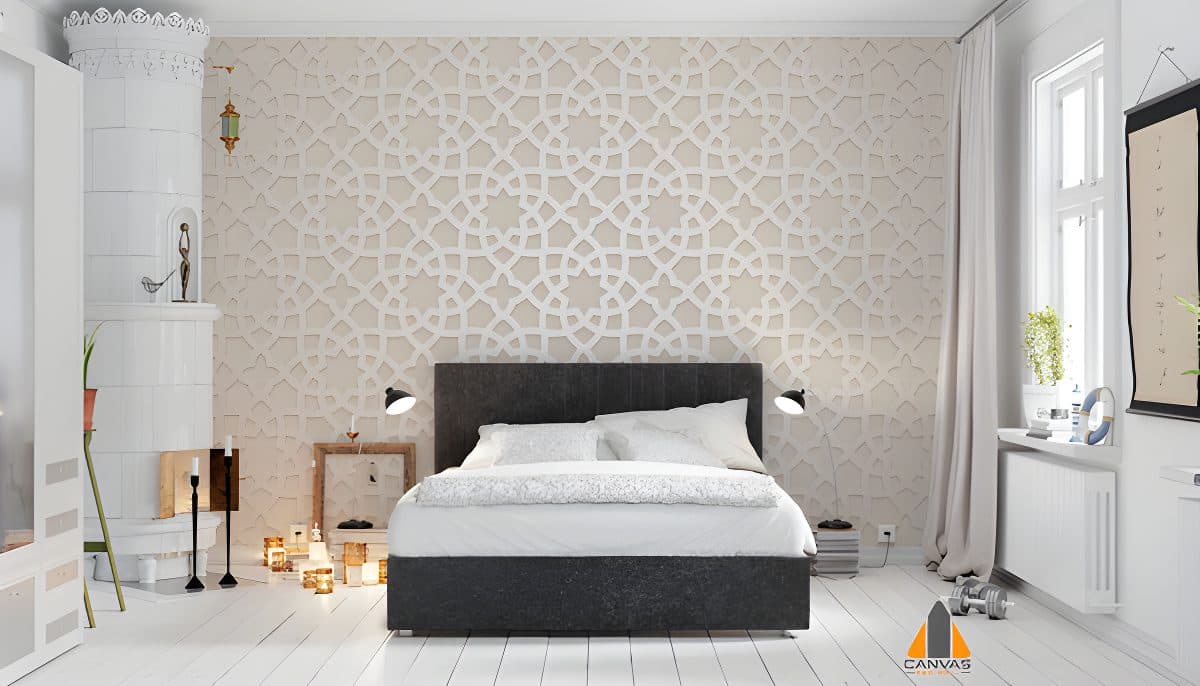 Interlaced Cream Tapestry
