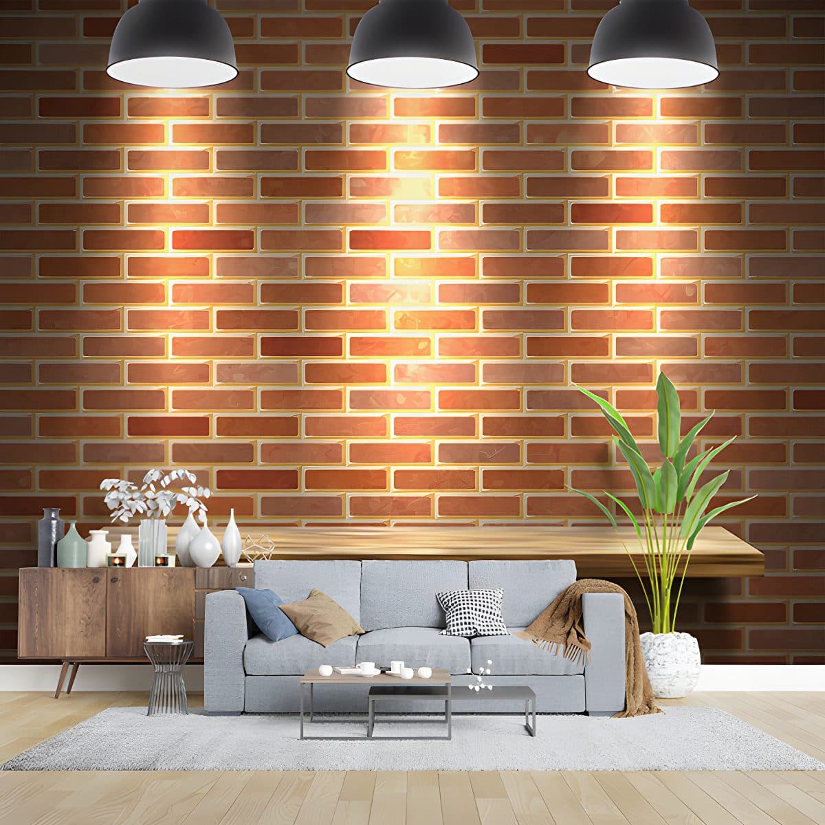 Bricks Texture Wallpaper