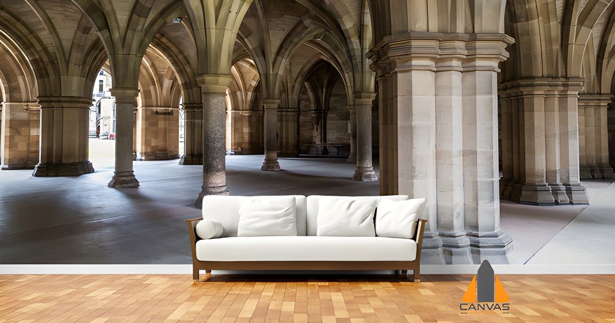 University of Glasgow Cloisters Wallpaper