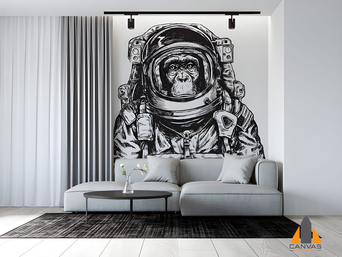 Astronaut Cool Monkey