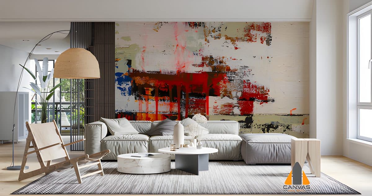 Brush Strokes Dripping Paint