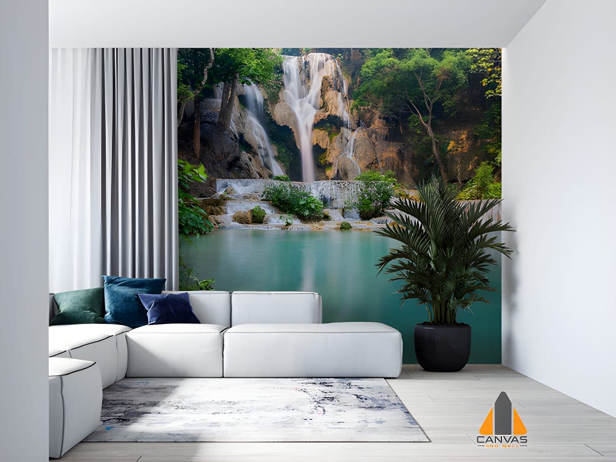 Waterfall Nature on Wall