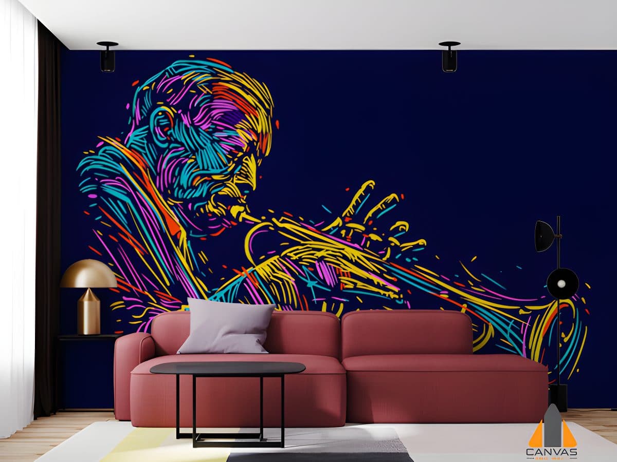 Jazz trumpet player