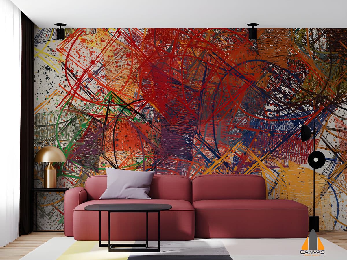 Brush Abstract Artistic Wallpaper