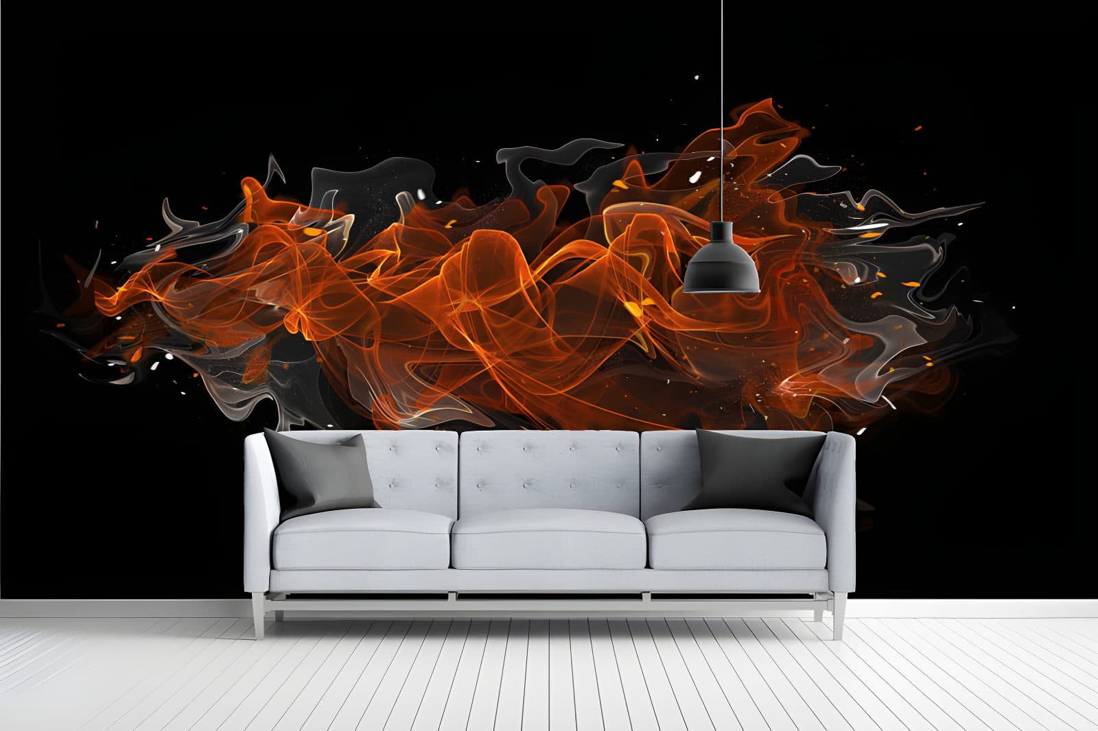 Fire-smoke-motion-grey-lounge