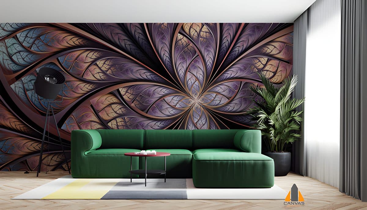 Color fantasy artistic flower