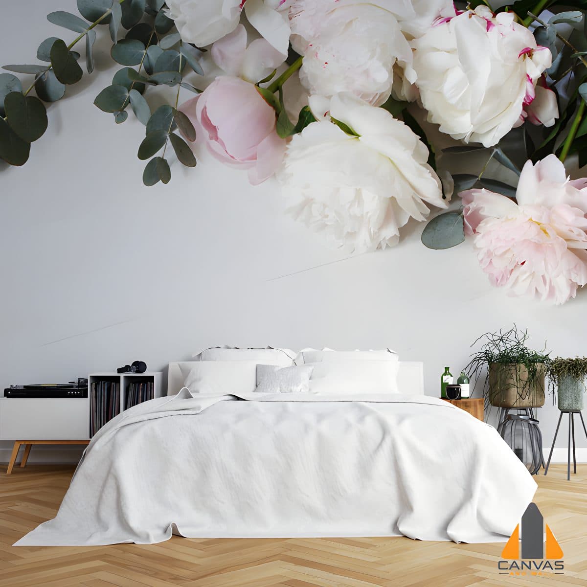 Decorative floral composition