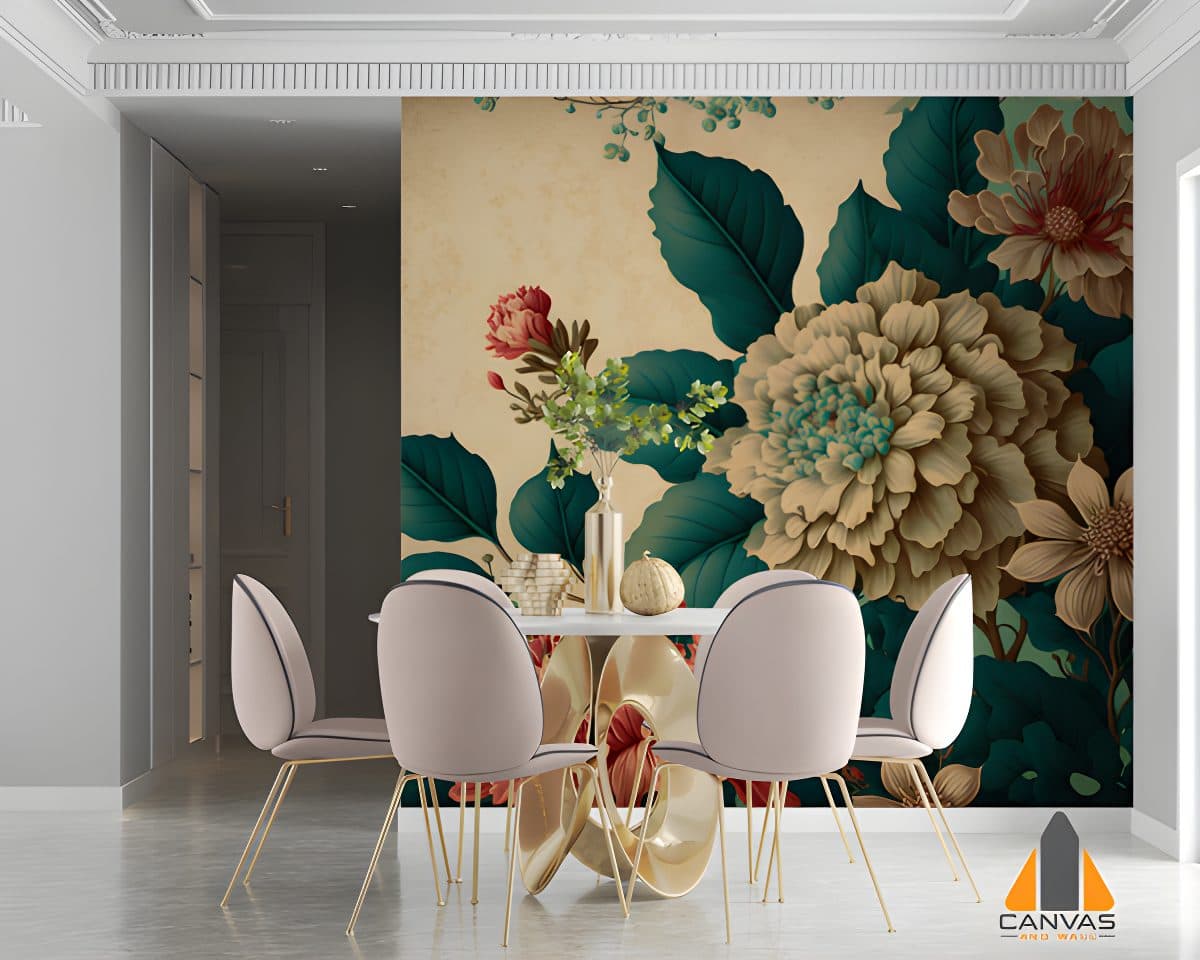 flower-background-vintage-style-digital-illustration-painting-retro-style 28129