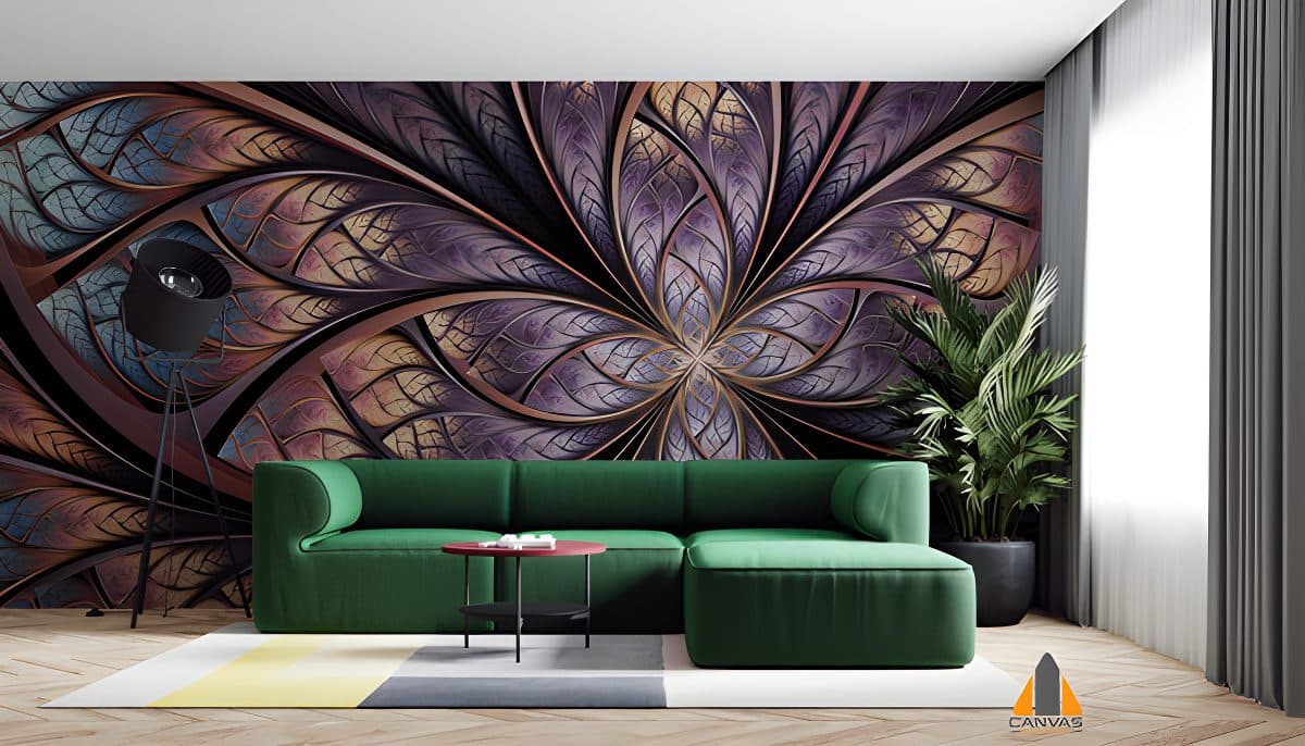 Color Fantasy Artistic Flower Wallpaper