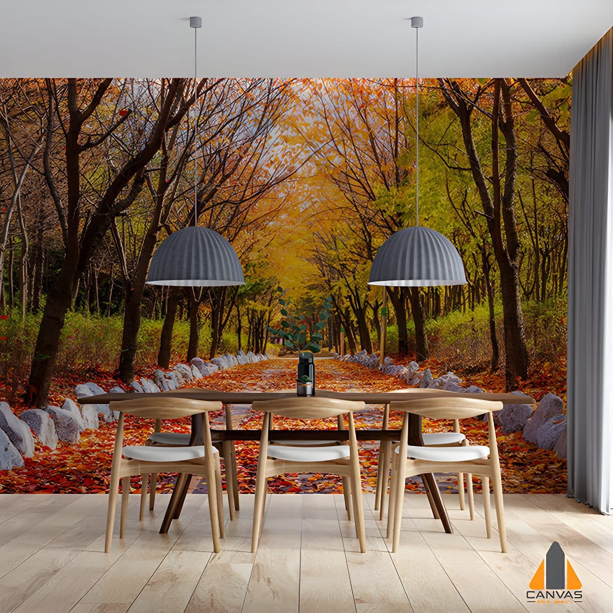 Kitchen Forest Autumn