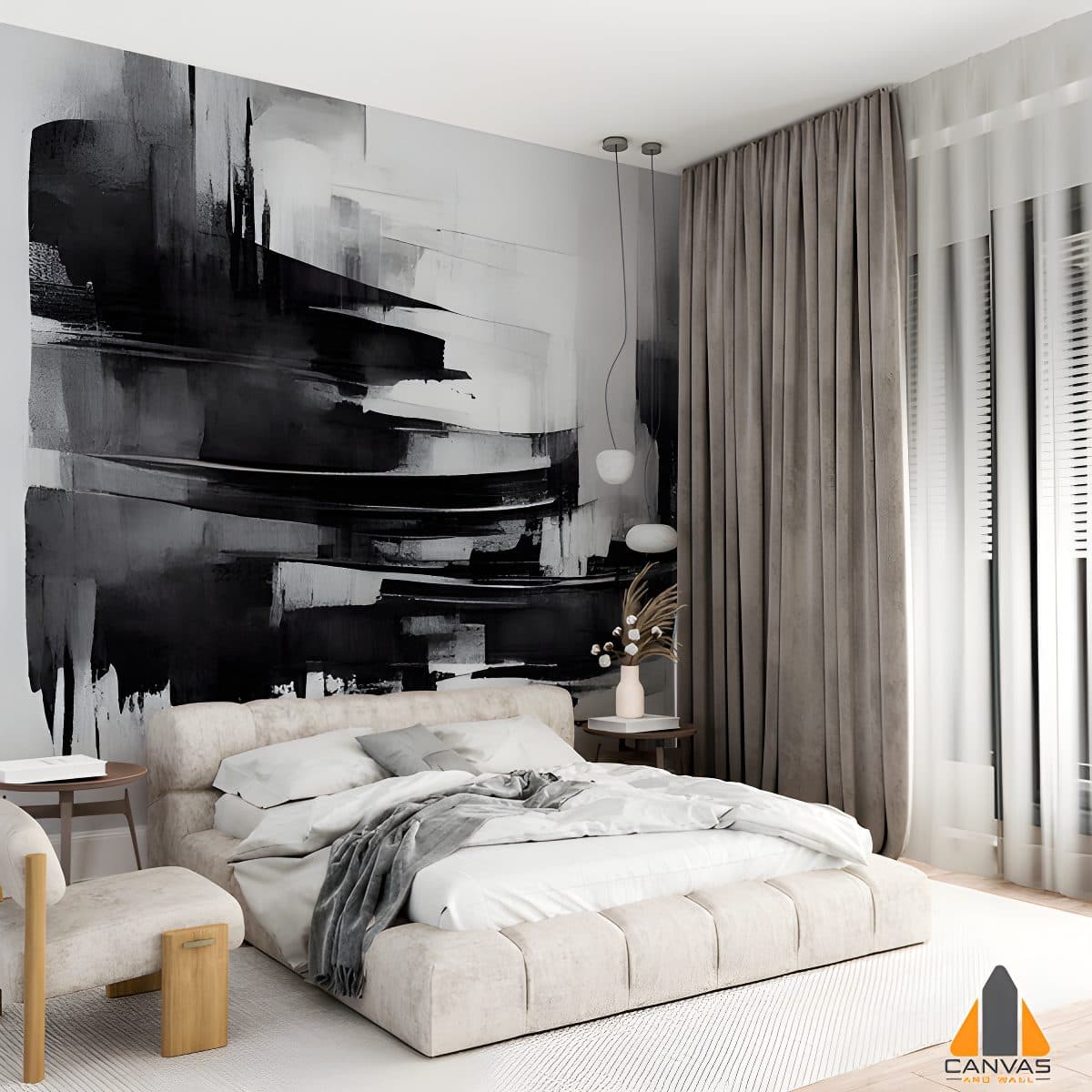 abstract-black-white-oil-painting-brushes-stroke-style-wall-art-print-decor