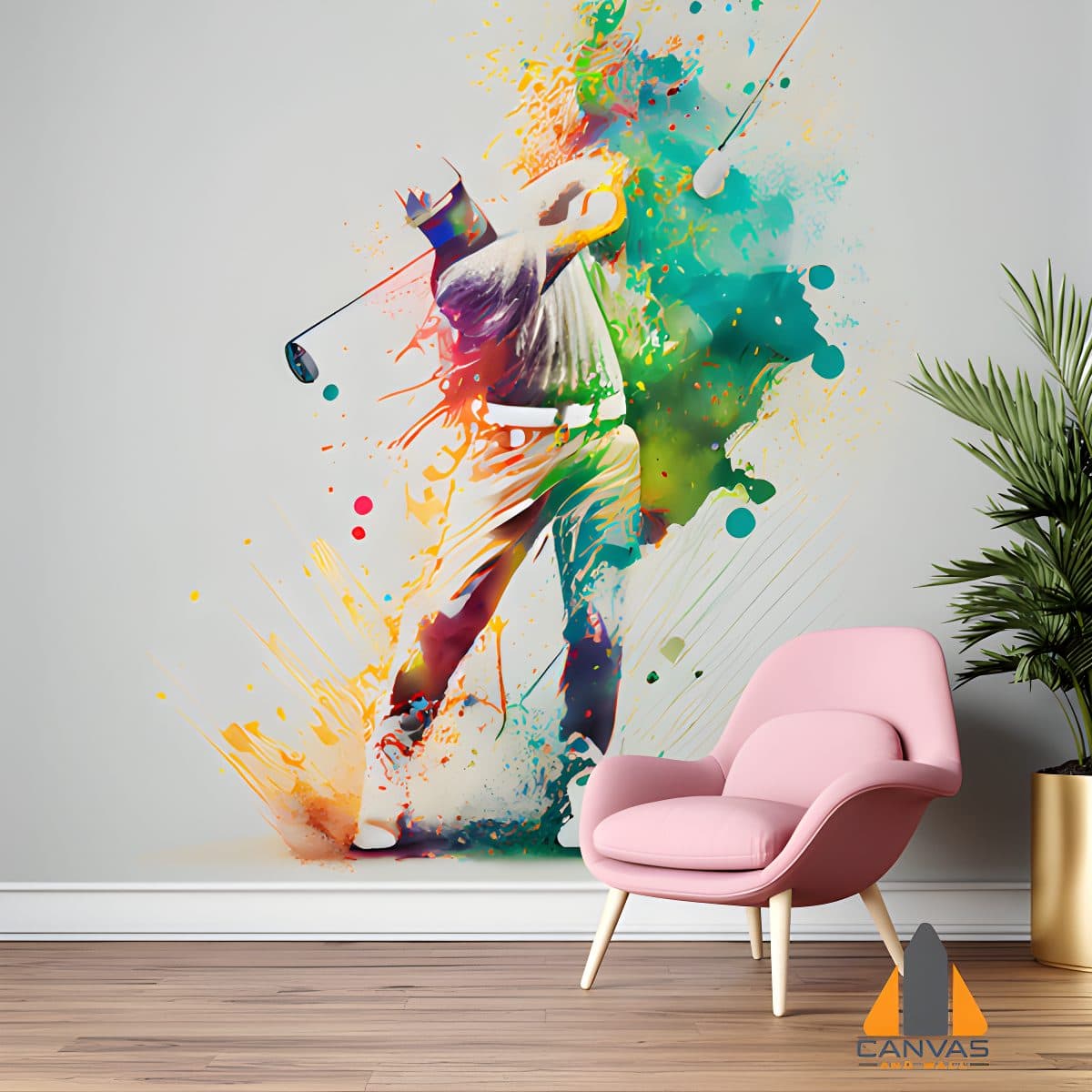 golfer-golf-player-man-illustration-abstract-style