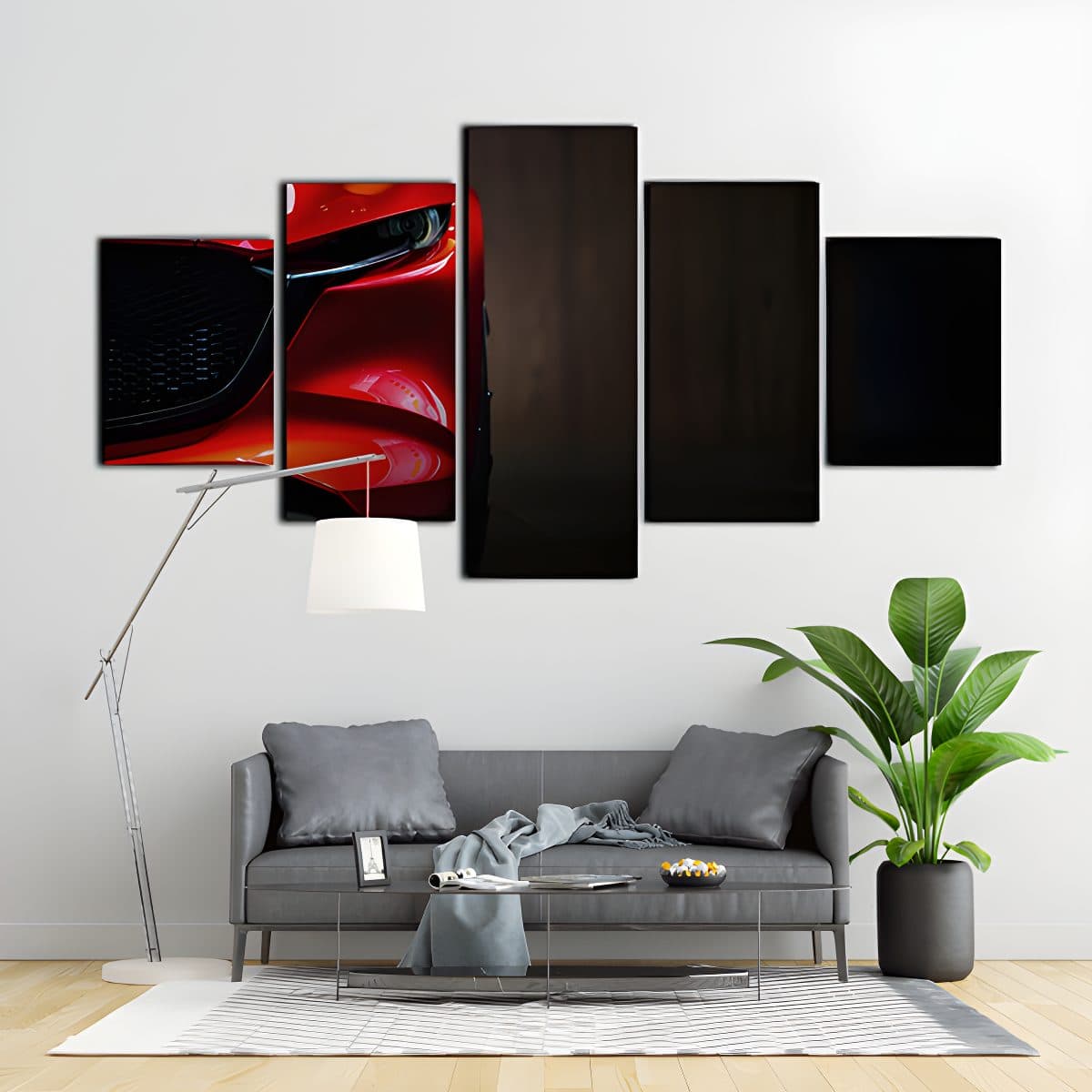 Split canvas cars