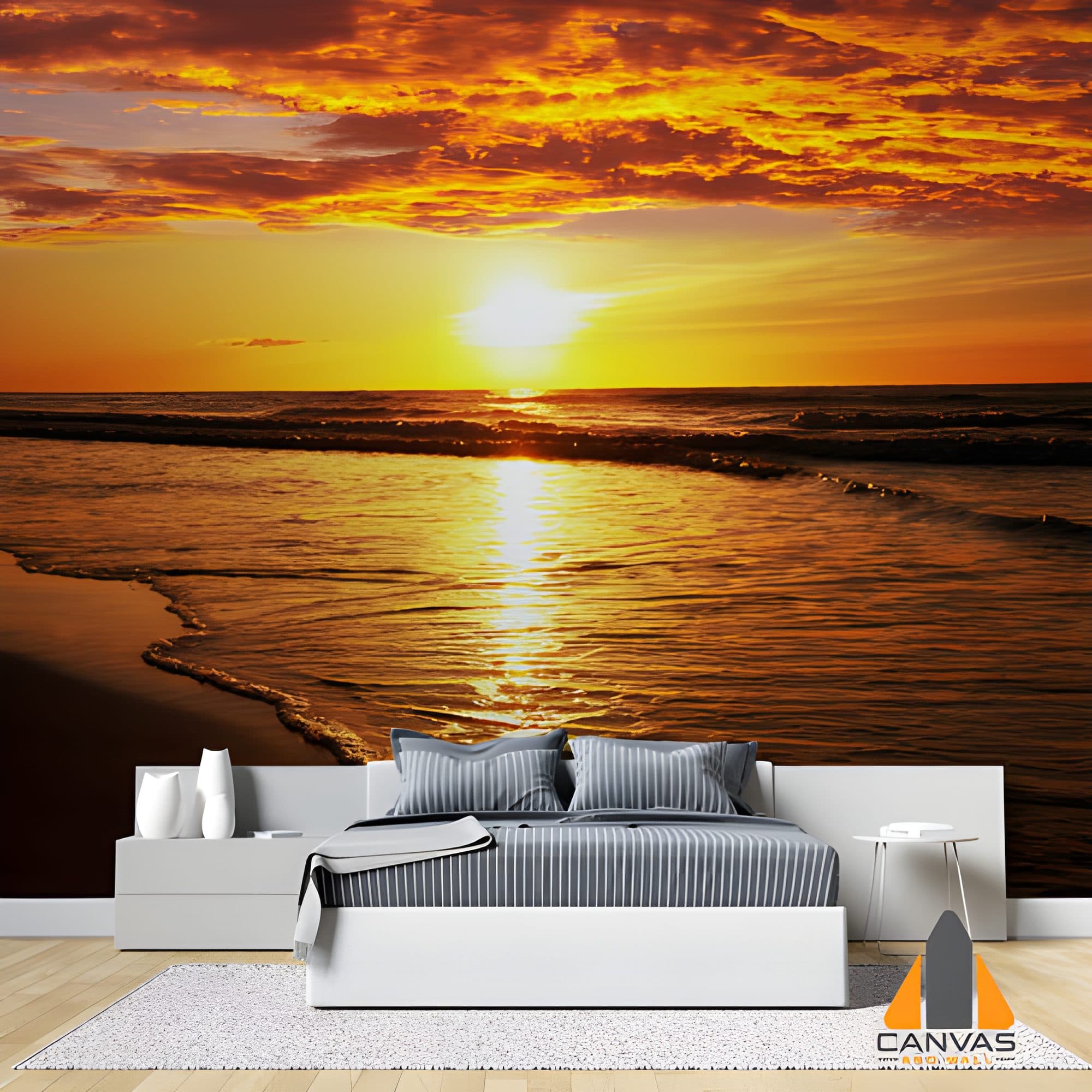 Beach Sunset Wallpaper